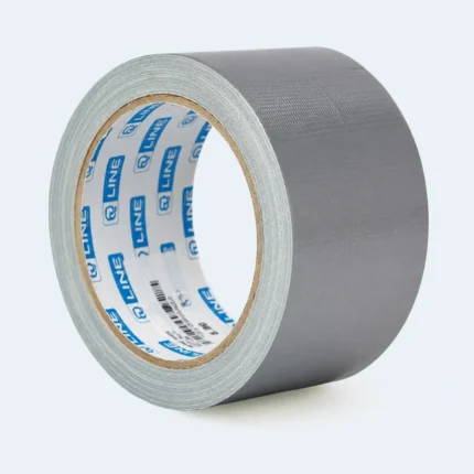 Qline Heavy Duty Silver Duct Tape Roll for Repairs & Sealing