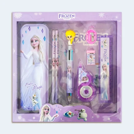 Kids Cartoon Stationery Gift Set with Pencil Case & Accessories