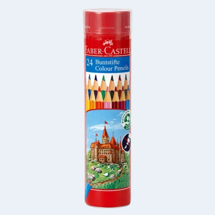 Faber-Castell Colour Pencils 24 Colors in Storage Tube