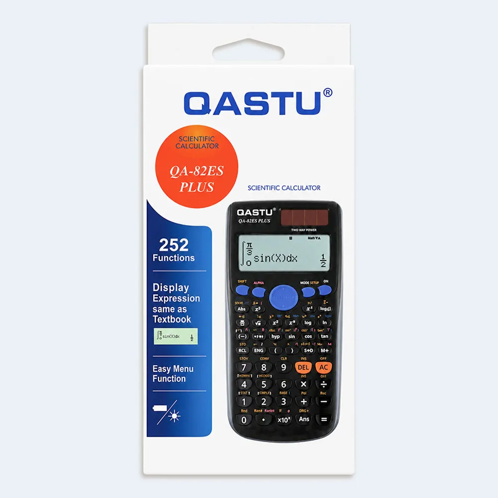 QASTU QA-82ES Plus Scientific Calculator with 252 Functions QASTU QA-82ES Plus Scientific Calculator with 252 Functions