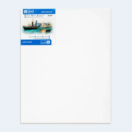 Q Line Artist Canvas 280 GSM Triple Gesso Primed Cotton Canvas