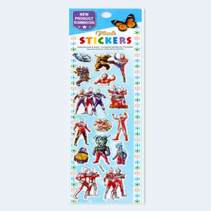 Kids Hero Character Decorative Sticker Sheet