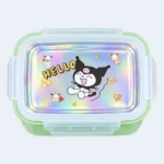 Kids Character Lunch Box with Locking Lid ( Green )