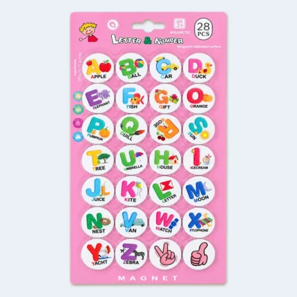 Kids Magnetic English Alphabet Learning Set 28 Pieces