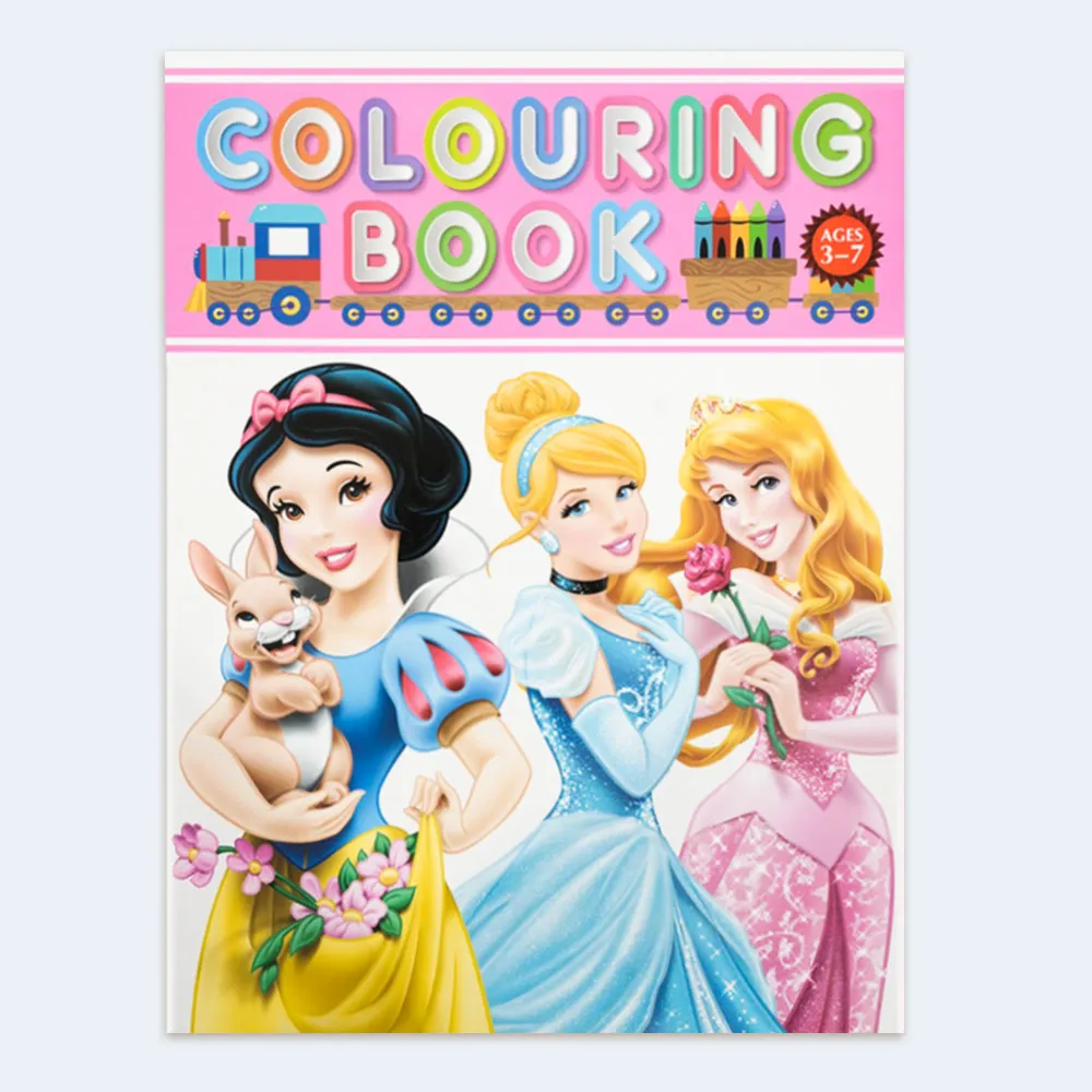 colouring-book-princess Kids Princess-Themed Colouring Book – Ages 3–7 Years