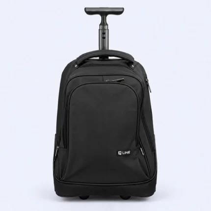 Q Line 17-Inch 3-Piece Trolley School Bag Set