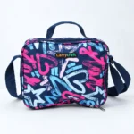 Carrycraft Kids 3-Piece Trolley School Bag Set with Lunch Bag & Pencil Case