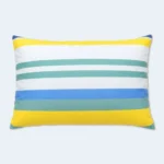 Striped Rectangular Sleeping Pillow – 55 × 35 cm