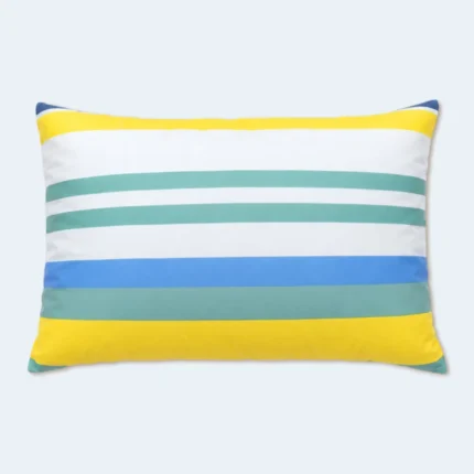 Striped Rectangular Sleeping Pillow – 55 × 35 cm