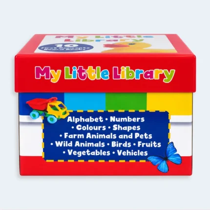 My Little Library 10 First Concepts Board Books Box Set for Kids