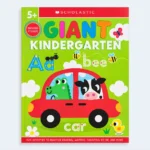 Scholastic Giant Kindergarten Activity Book with Stickers – Age 5+