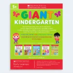 Scholastic Giant Kindergarten Activity Book with Stickers – Age 5+