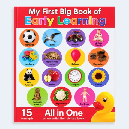 My First Big Book of Early Learning – 15 Concepts All-in-One Picture Book