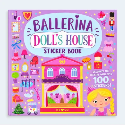 Ballerina Doll’s House Sticker Activity Book – 100+ Stickers