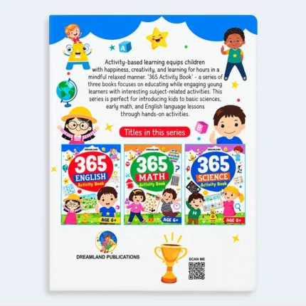 Dreamland 365 English Activity Book for Kids Age 6+