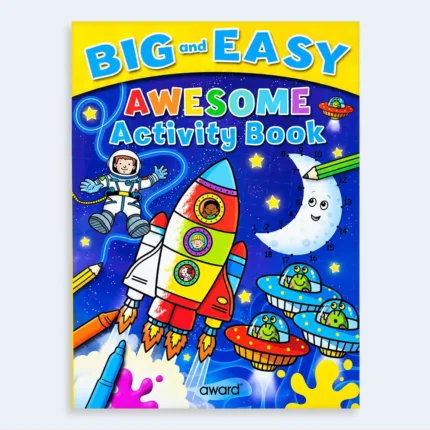 Big and Easy Awesome Activity Book for Kids