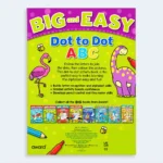 Big and Easy Dot to Dot ABC Activity Book for Kids