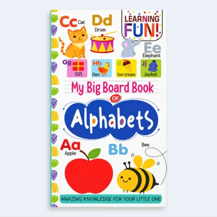 My Big Board Book of Alphabets – Learning Fun for Kids