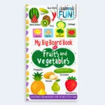 My Big Board Book of Fruits and Vegetables for Kids