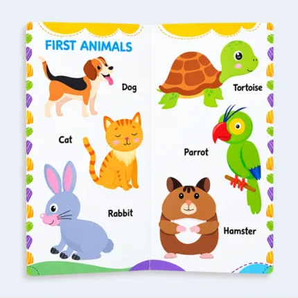 My Big Board Book of Animals for Kids – Early Learning