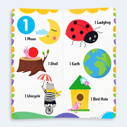 My Big Board Book of Numbers – Early Learning Counting Book for Kids