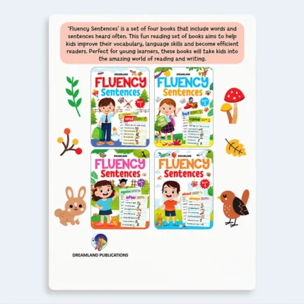 Dreamland Fluency Sentences Book 3 for Kids