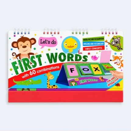 Let’s Do First Words Interactive Learning Book – 60 Combinations