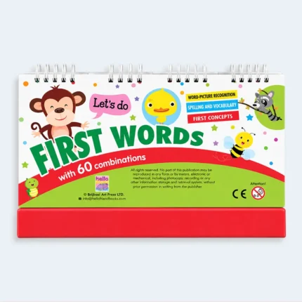 Let’s Do First Words Interactive Learning Book – 60 Combinations