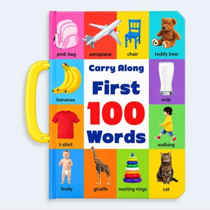 Carry Along First 100 Words Picture Learning Book for Kids