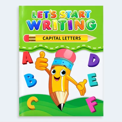 Let’s Start Writing Capital Letters Handwriting Practice Book for Kids