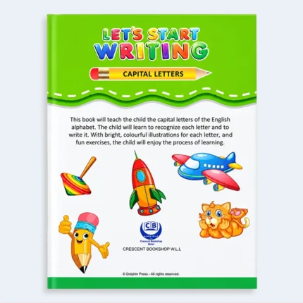 Let’s Start Writing Capital Letters Handwriting Practice Book for Kids