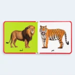 My First Words Animals Arabic Learning Board Book for Kids