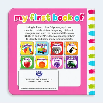 My First Book of Colours and Shapes for Kids