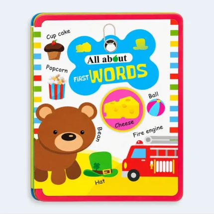All About First Words – Early Learning Picture Book for Kids