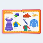 All About First Words – Early Learning Picture Book for Kids