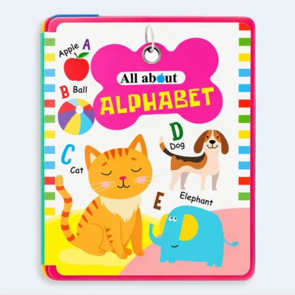 All About Alphabet Early Learning Picture Book for Kids
