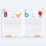 Alphabet Trace & Learn Capital and Small Letters Writing Book for Kids
