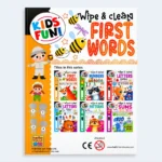 Kids Fun Wipe & Clean First Words Writing Practice Book