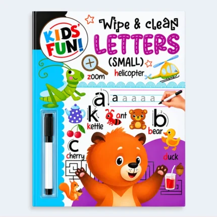 Kids Fun Wipe & Clean Small Letters Writing Practice Book