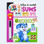 Kids Fun Wipe & Clean Sums Maths Activity Book with Pen