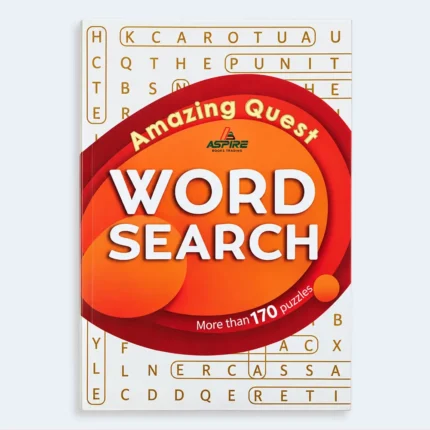 Amazing Quest Word Search Puzzle Book – 170+ Puzzles