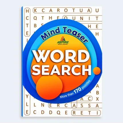 Mind Teaser Word Search Puzzle Book – 170+ Puzzles