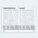 Mind Teaser Word Search Puzzle Book – 170+ Puzzles