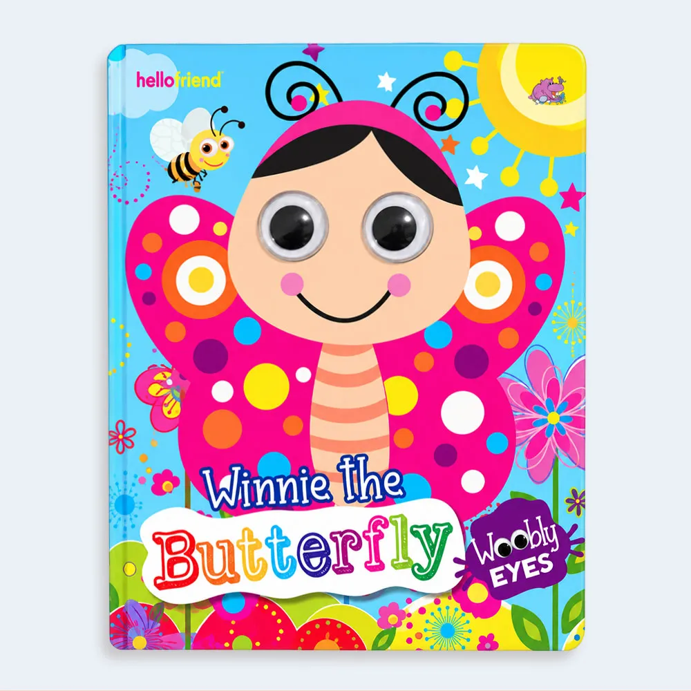 Winnie the Butterfly Wobbly Eyes Kids Story Book Winnie the Butterfly Wobbly Eyes Kids Story Book