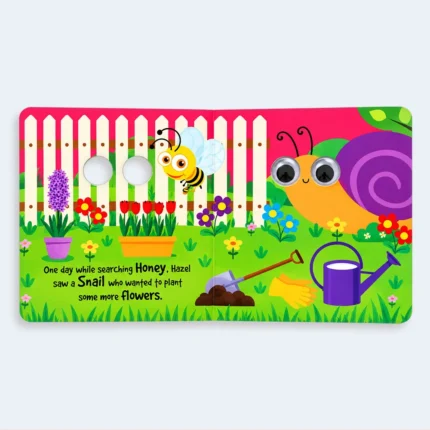 Winnie the Butterfly Wobbly Eyes Kids Story Book