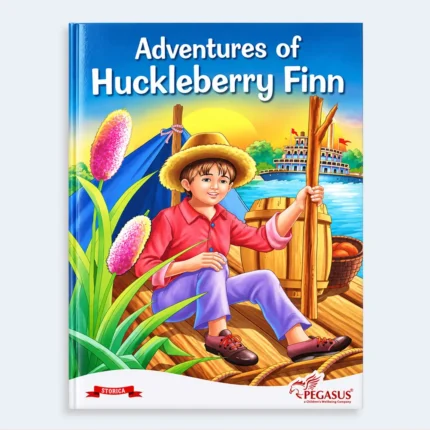Adventures of Huckleberry Finn Illustrated Story Book for Kids