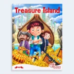 Treasure Island Illustrated Classic Adventure Story Book for Kids
