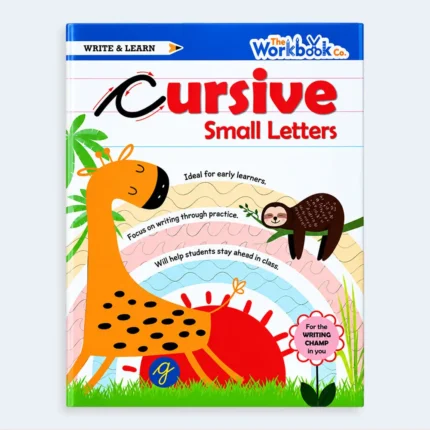 Cursive Small Letters Write & Learn Workbook for Kids
