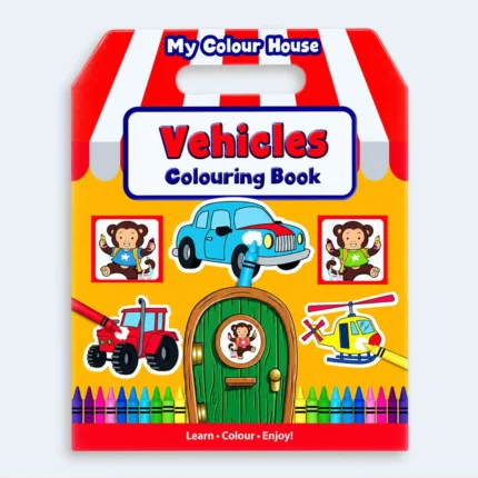 Vehicles Colouring Book for Kids – My Colour House