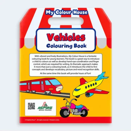 Vehicles Colouring Book for Kids – My Colour House